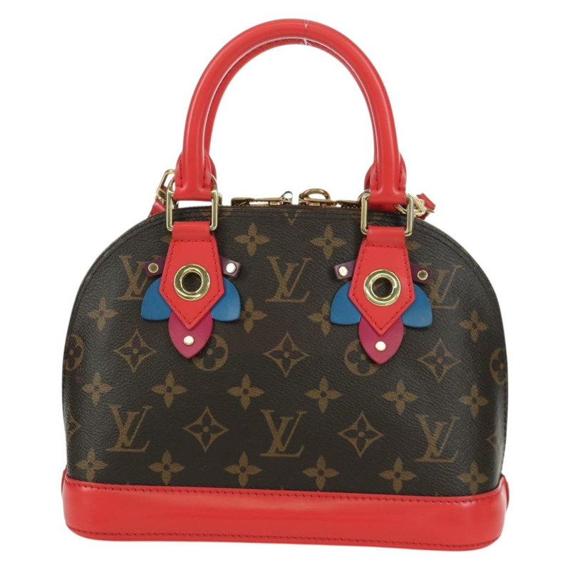 【日本直送】路易威登 Monogram Totem Alma BB 手提包 紅色 M41659 LV 正品 LNZ513SAM-1
