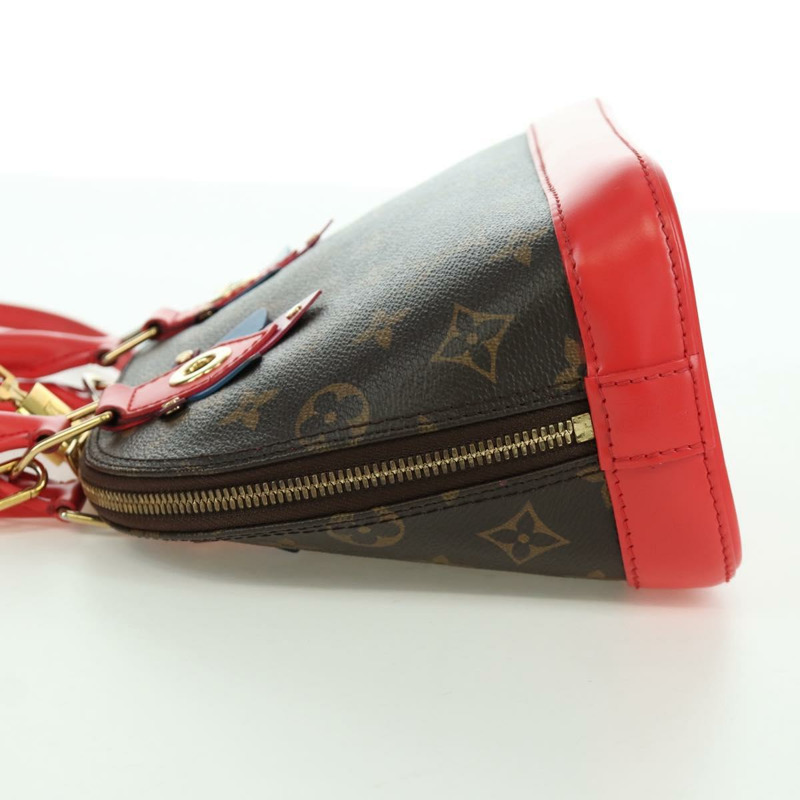 【日本直送】路易威登 Monogram Totem Alma BB 手提包 紅色 M41659 LV 正品 LNZ513SAM-2