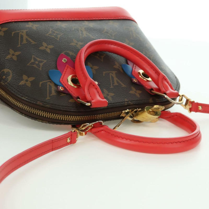【日本直送】路易威登 Monogram Totem Alma BB 手提包 紅色 M41659 LV 正品 LNZ513SAM-5