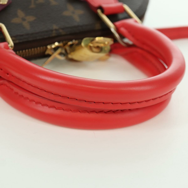 【日本直送】路易威登 Monogram Totem Alma BB 手提包 紅色 M41659 LV 正品 LNZ513SAM-6