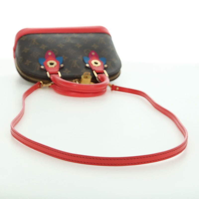 【日本直送】路易威登 Monogram Totem Alma BB 手提包 紅色 M41659 LV 正品 LNZ513SAM-7