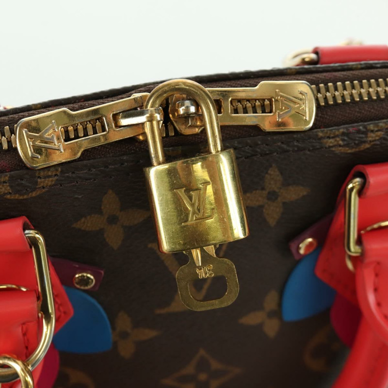 【日本直送】路易威登 Monogram Totem Alma BB 手提包 紅色 M41659 LV 正品 LNZ513SAM-8