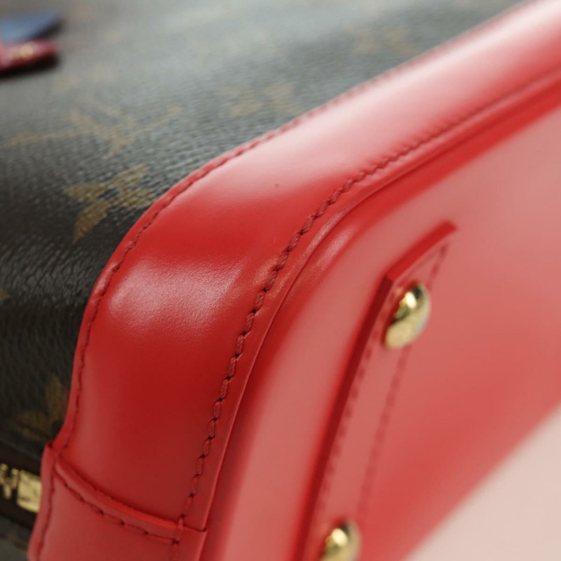 【日本直送】路易威登 Monogram Totem Alma BB 手提包 紅色 M41659 LV 正品 LNZ513SAM-15