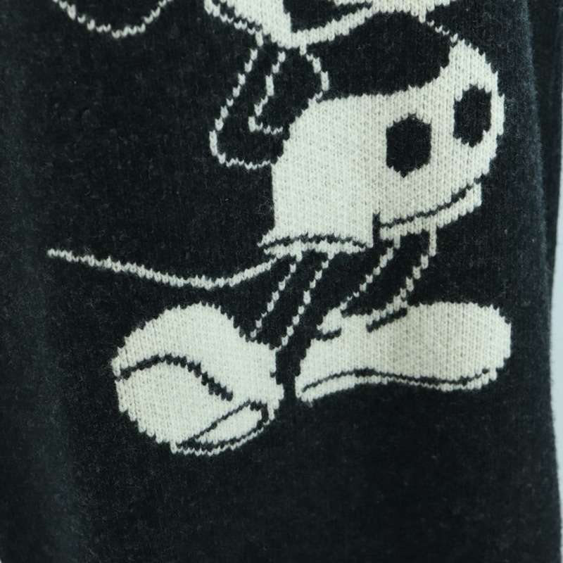 【日本直送】Miu Miu Disney 聯名針織背心，純棉材質，黑色，正品 ARZ190M-6