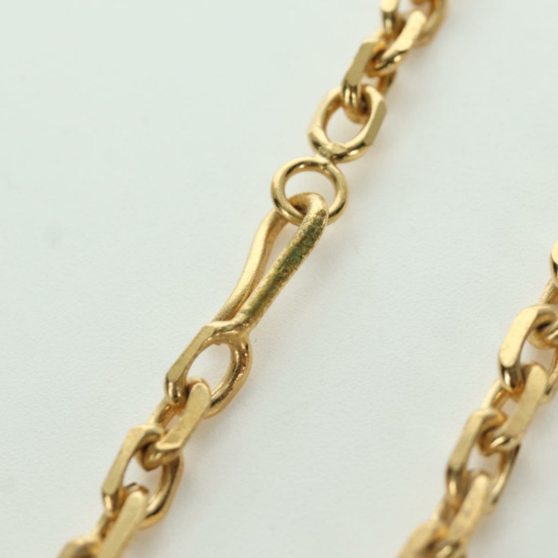 【日本直送】香奈兒 (CHANEL) 金金屬雙C標誌項鍊 ARZ179V-10