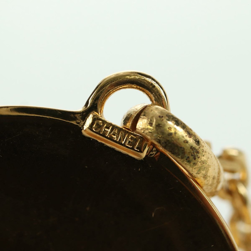 【日本直送】香奈兒 (CHANEL) 金金屬雙C標誌項鍊 ARZ179V-11