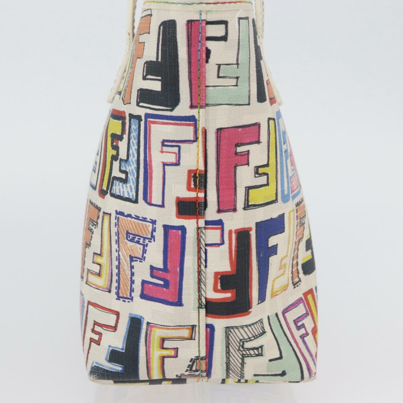 【日本直送】FENDI Zucca 帆布手提包 PVC 多色金色正品 ARZ066V-2