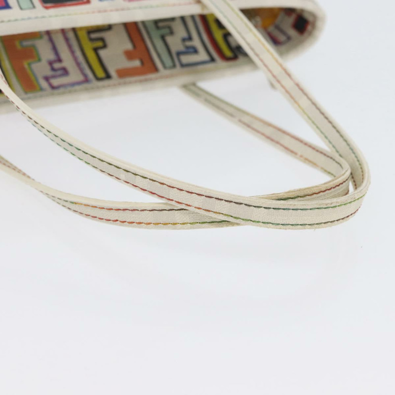 【日本直送】FENDI Zucca 帆布手提包 PVC 多色金色正品 ARZ066V-6