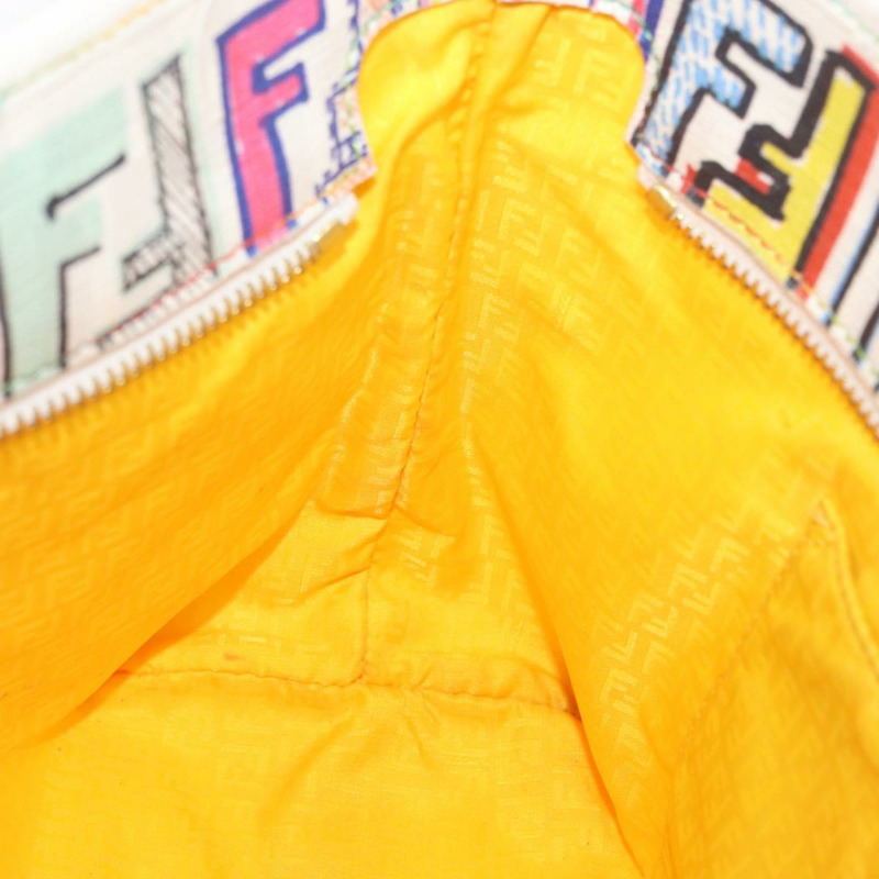 【日本直送】FENDI Zucca 帆布手提包 PVC 多色金色正品 ARZ066V-19