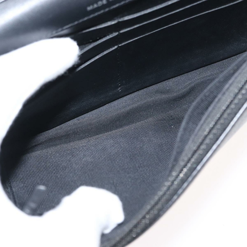 【日本直送】香奈兒 COCO 標誌鏈條單背包，漆皮黑色銀色 CC 標誌，正品編號 172433SAV-8