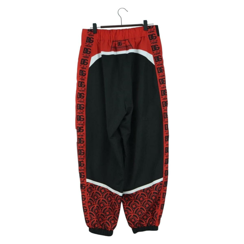 【日本直送】DOLCE&GABBANA D&G x Jujutsu Kaisen 聯名運動褲，紅色，尼龍材質，正品，貨號 167058SAM-1