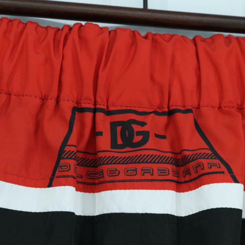 【日本直送】DOLCE&GABBANA D&G x Jujutsu Kaisen 聯名運動褲，紅色，尼龍材質，正品，貨號 167058SAM-6