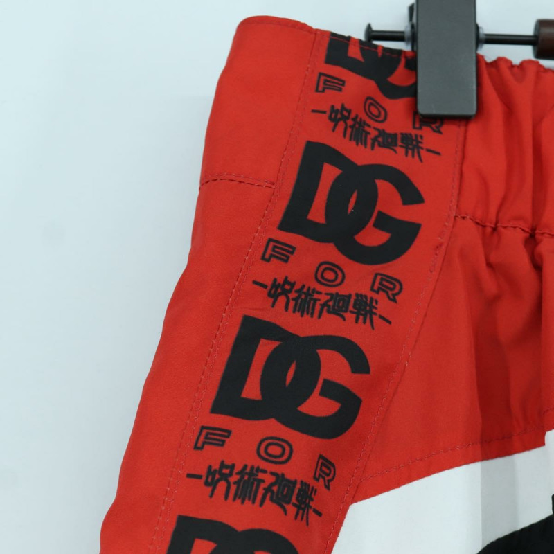 【日本直送】DOLCE&GABBANA D&G x Jujutsu Kaisen 聯名運動褲，紅色，尼龍材質，正品，貨號 167058SAM-7