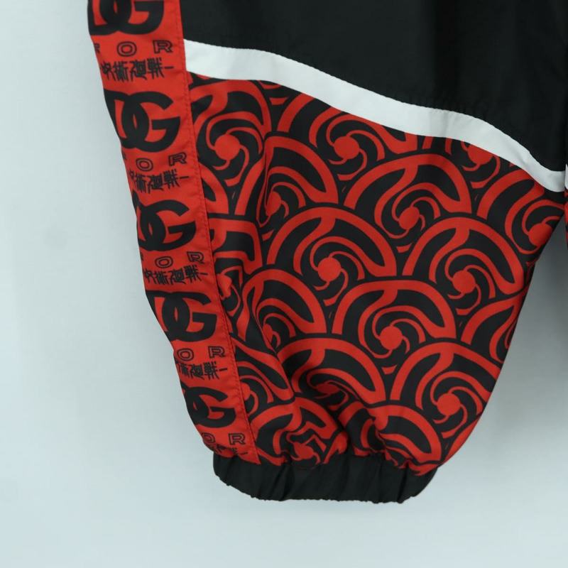 【日本直送】DOLCE&GABBANA D&G x Jujutsu Kaisen 聯名運動褲，紅色，尼龍材質，正品，貨號 167058SAM-8