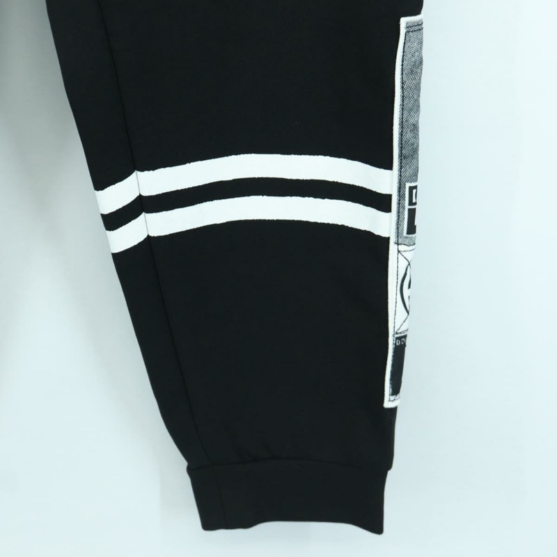 【日本直送】DOLCE&GABBANA D&G x Jujutsu Kaisen 束腳褲 純棉 黑色 正品 167062SAM-5