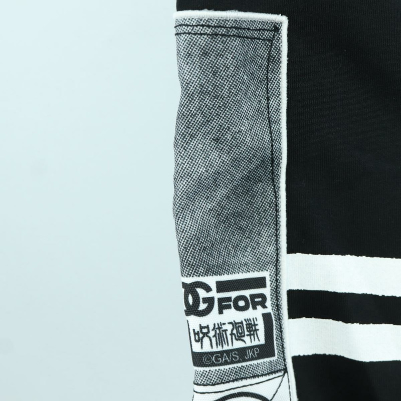 【日本直送】DOLCE&GABBANA D&G x Jujutsu Kaisen 束腳褲 純棉 黑色 正品 167062SAM-8