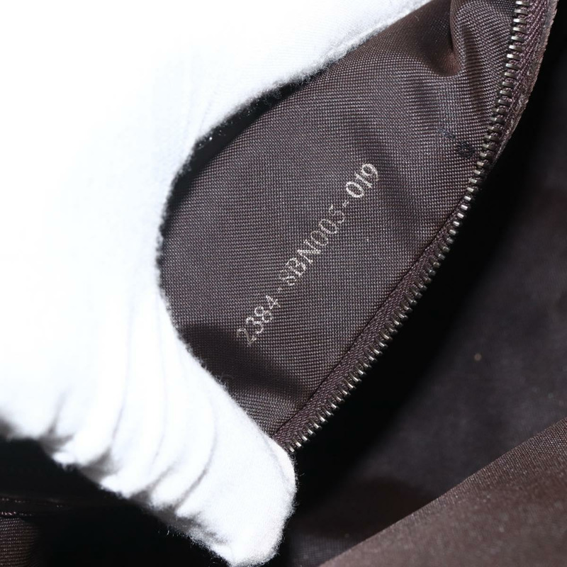 【日本直送】FENDI Unborn 小牛皮手提包 棕褐色 正品 am10930V-11