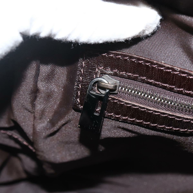 【日本直送】FENDI Unborn 小牛皮手提包 棕褐色 正品 am10930V-21