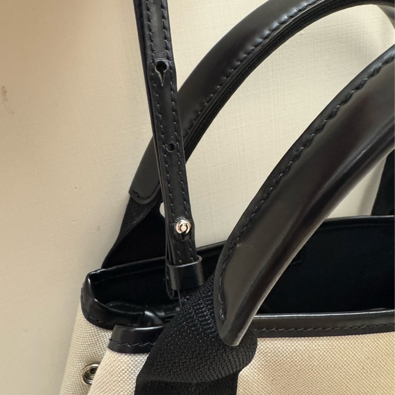 Balenciaga Navy Cabas XS Tote Bag-17