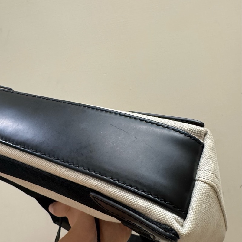 Balenciaga Navy Cabas XS Tote Bag-20