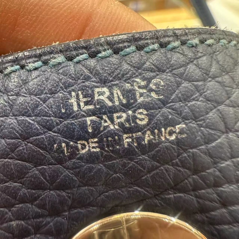 🌈Hermes💙Lindy 26💙寶石藍銀扣🌟97新🌟TC皮🌟愛馬仕🌟-8