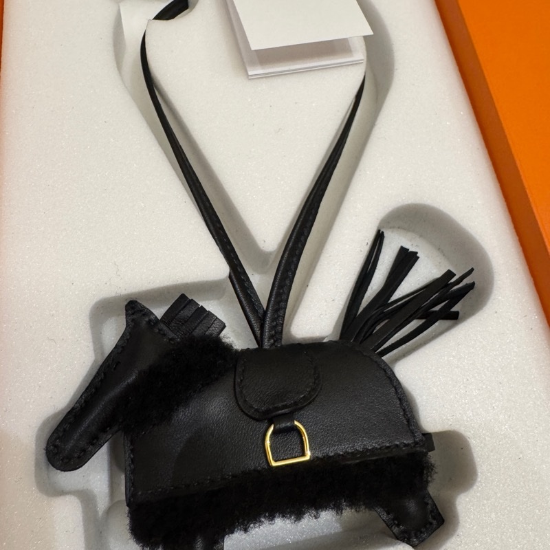 限量！愛馬仕Rodeo Robeo Plush小馬掛飾-2