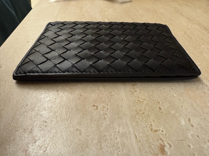 Bottega Veneta Passport Case in Black-3