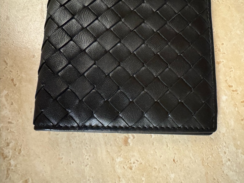 Bottega Veneta Passport Case in Black-5