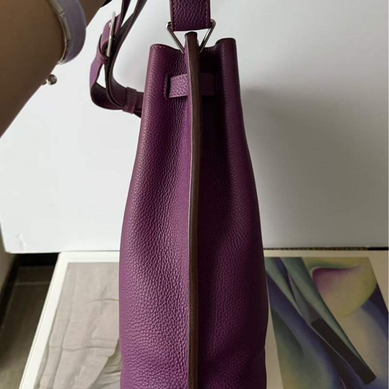 🌈Hermes💜So kelly 22💜P9海葵紫銀扣💜98新🌟togo皮🌟sokelly22🌟sokelly🌟愛馬仕🌟-3