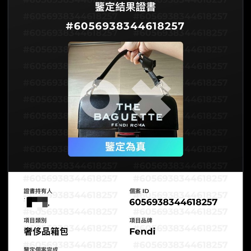 【保值近全新】Fendi Baguette 25 週年限量版 經典黑銀 專櫃全套配件-8
