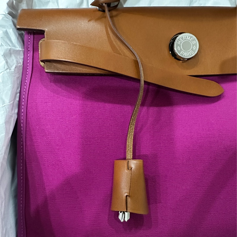 Hermes herbag 31 木蘭粉 B刻-12