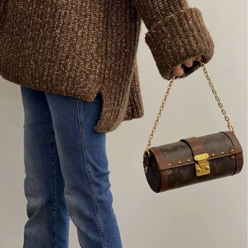 LV palillon巴比龍 斜背包 肩背包 焦糖色-1