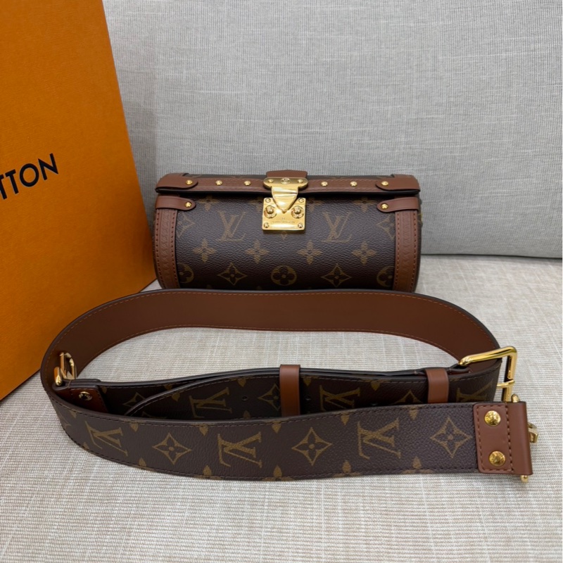 LV palillon巴比龍 斜背包 肩背包 焦糖色-8