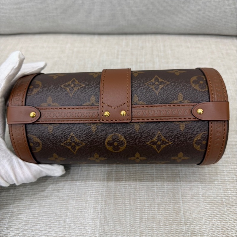 LV palillon巴比龍 斜背包 肩背包 焦糖色-13