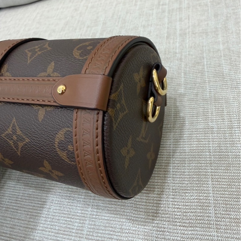LV palillon巴比龍 斜背包 肩背包 焦糖色-16