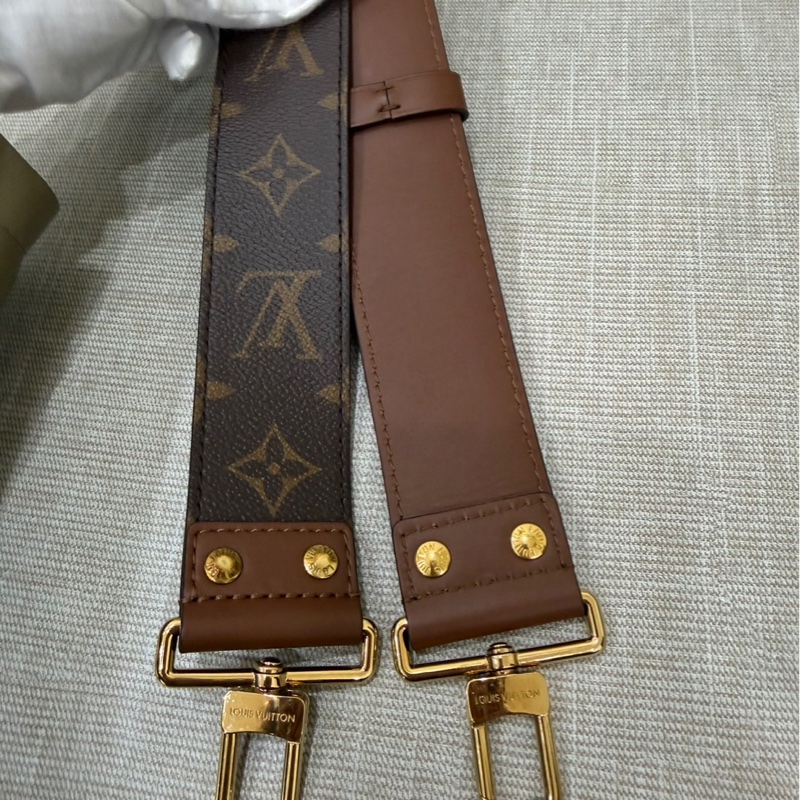 LV palillon巴比龍 斜背包 肩背包 焦糖色-31