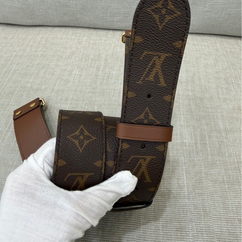 LV palillon巴比龍 斜背包 肩背包 焦糖色-32