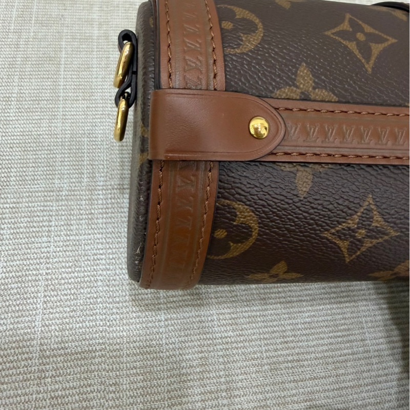 LV palillon巴比龍 斜背包 肩背包 焦糖色-37