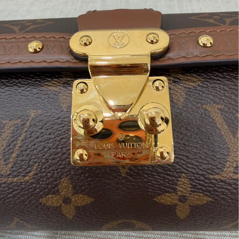 LV palillon巴比龍 斜背包 肩背包 焦糖色-38