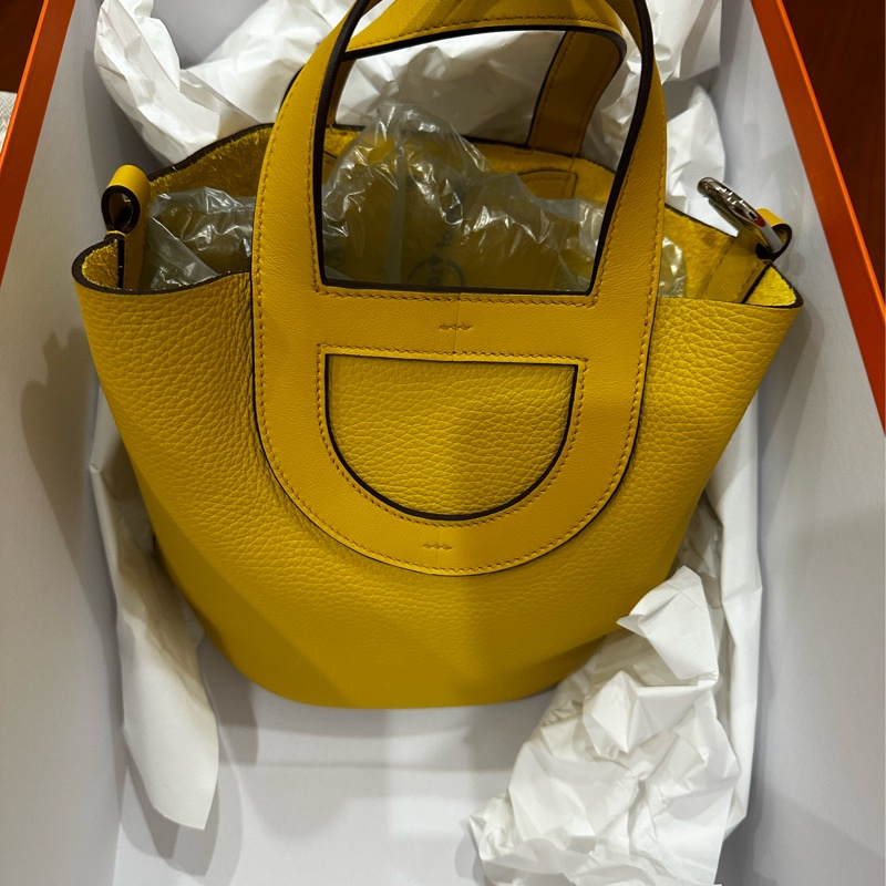 Hermes In-The-Loop 18 那不勒斯黃 W刻-0