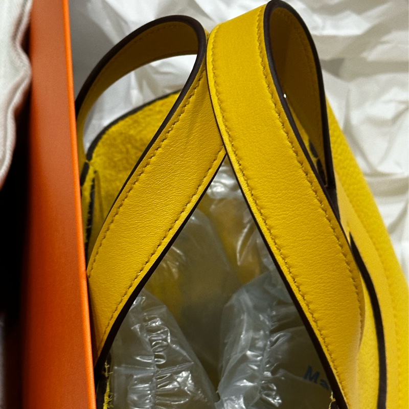 Hermes In-The-Loop 18 那不勒斯黃 W刻-3