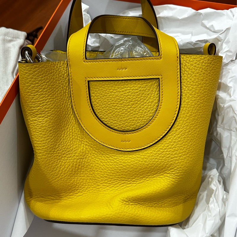 Hermes In-The-Loop 18 那不勒斯黃 W刻-5