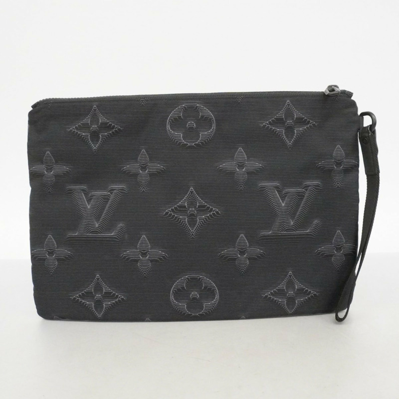 路易威登男士雙面手拿包 Pochette M80142 黑色-7