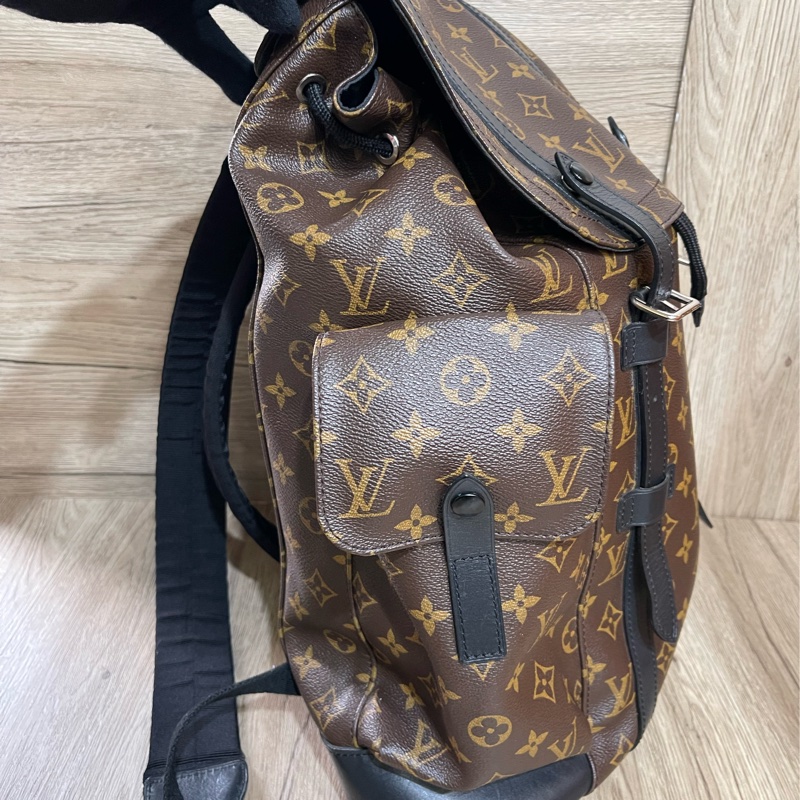 Lv經典老花後背包M43735(台灣專櫃購入）-14