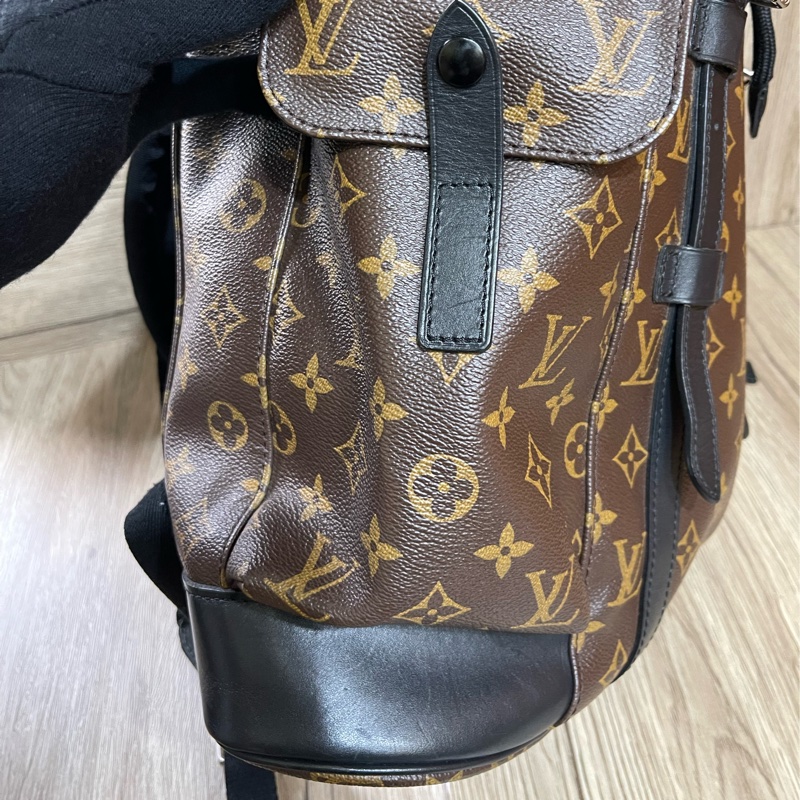 Lv經典老花後背包M43735(台灣專櫃購入）-15