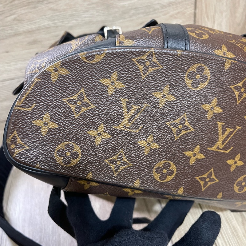 Lv經典老花後背包M43735(台灣專櫃購入）-17