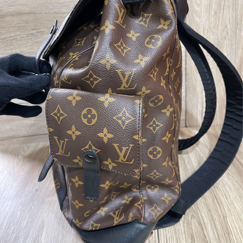 Lv經典老花後背包M43735(台灣專櫃購入）-19