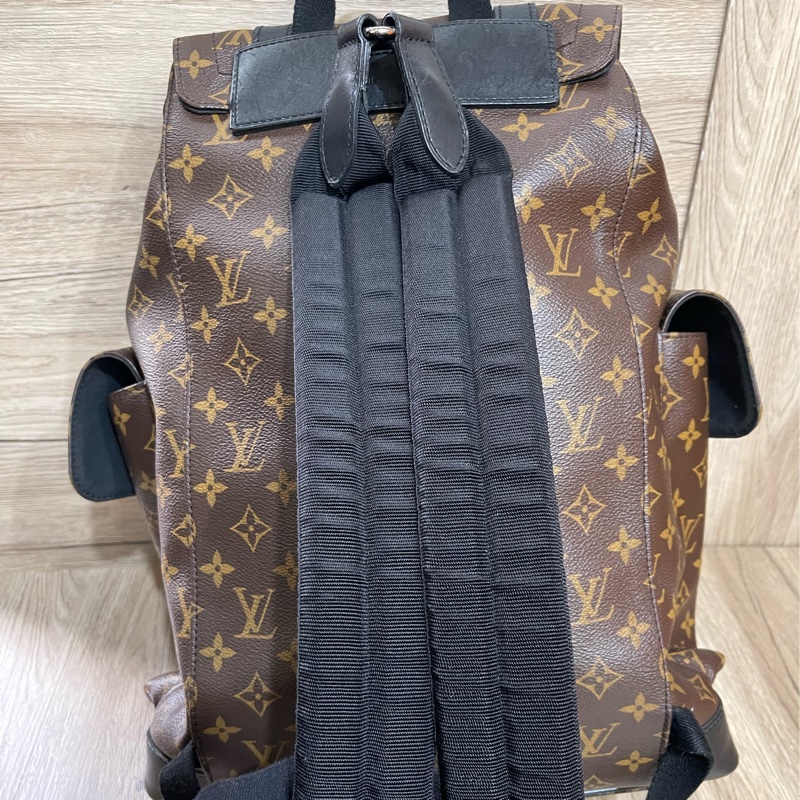 Lv經典老花後背包M43735(台灣專櫃購入）-21