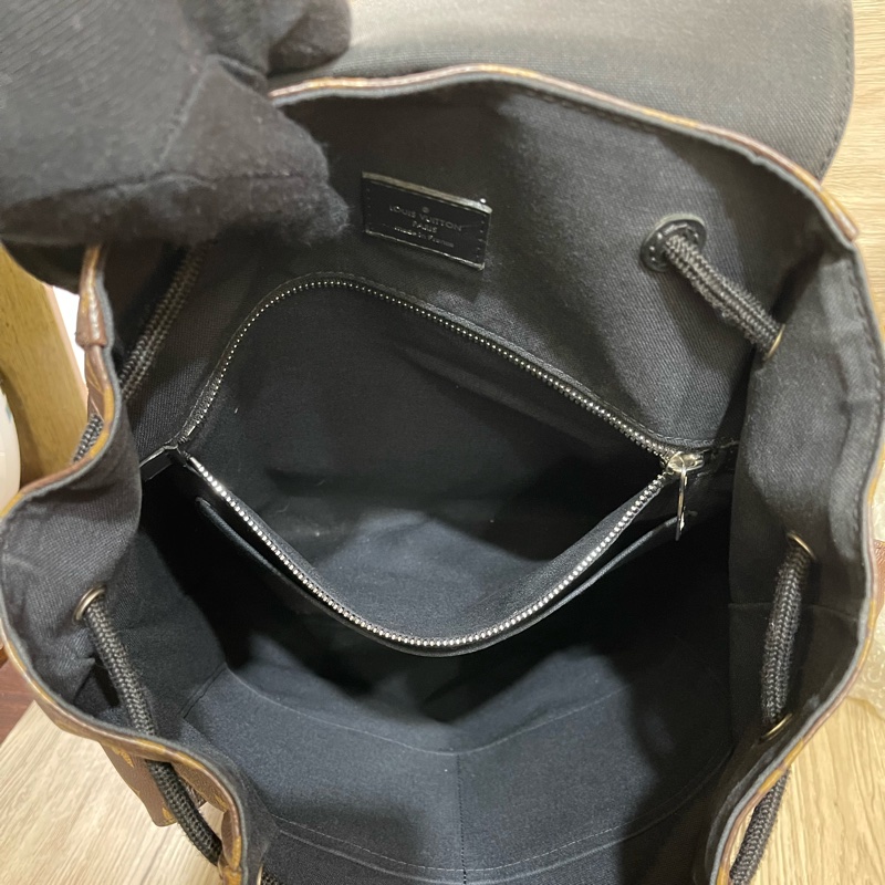 Lv經典老花後背包M43735(台灣專櫃購入）-23