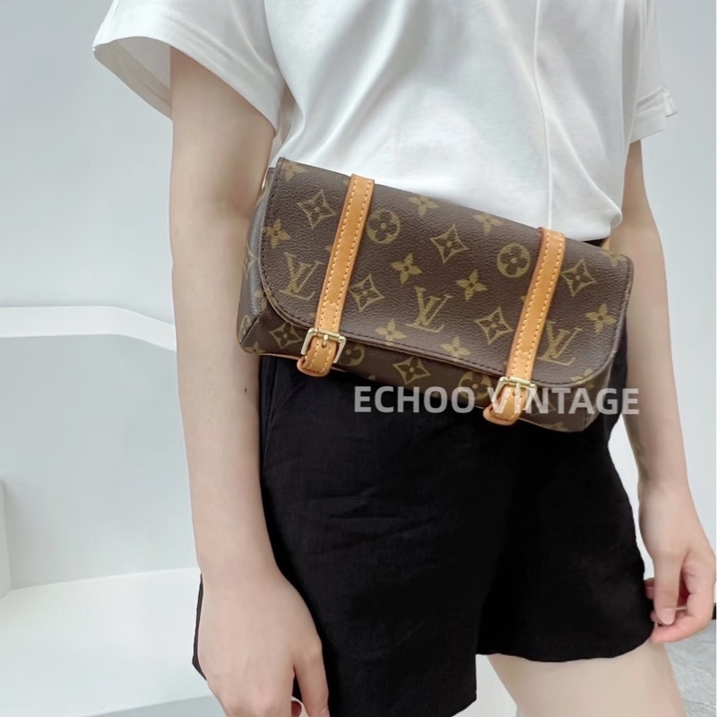 LV變形金剛老花腰包-1